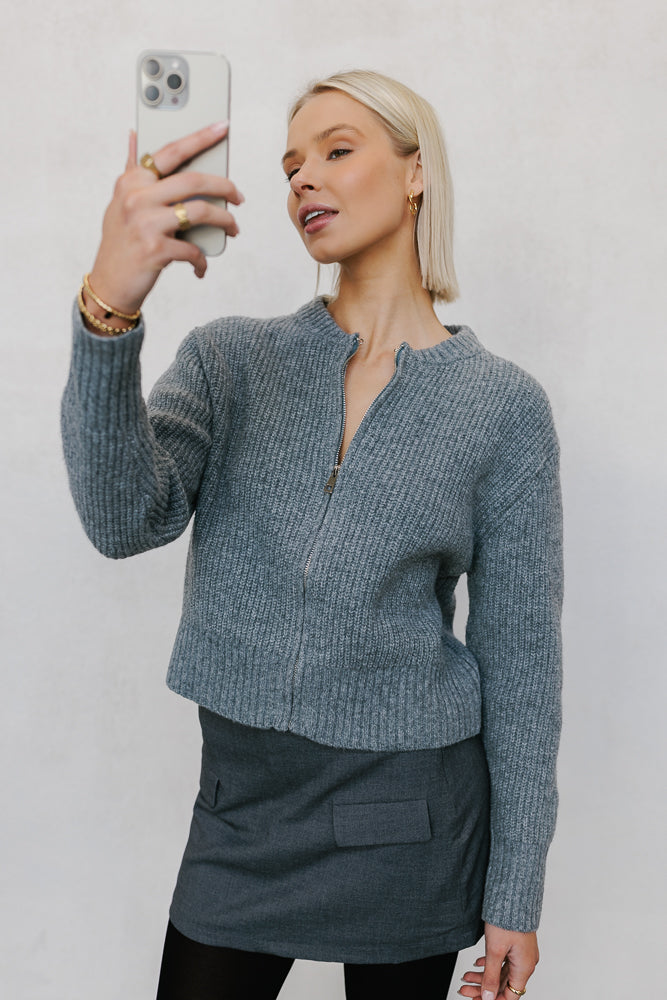 Patty Knit Charcoal Marle