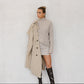 Oaklie Trench Coat - Beige