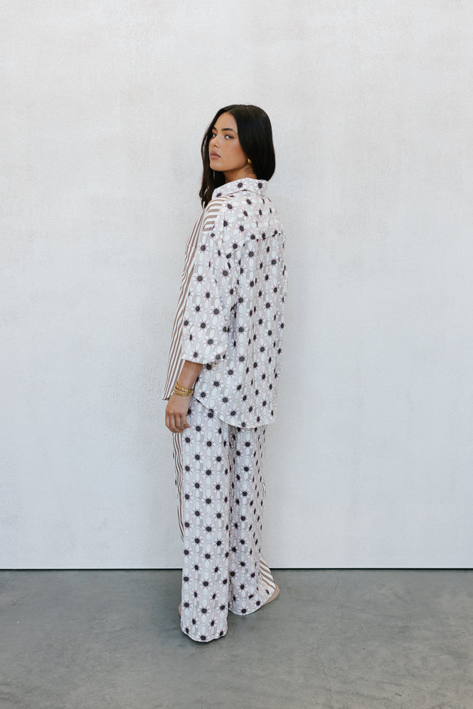Aviary Pant Sable Print