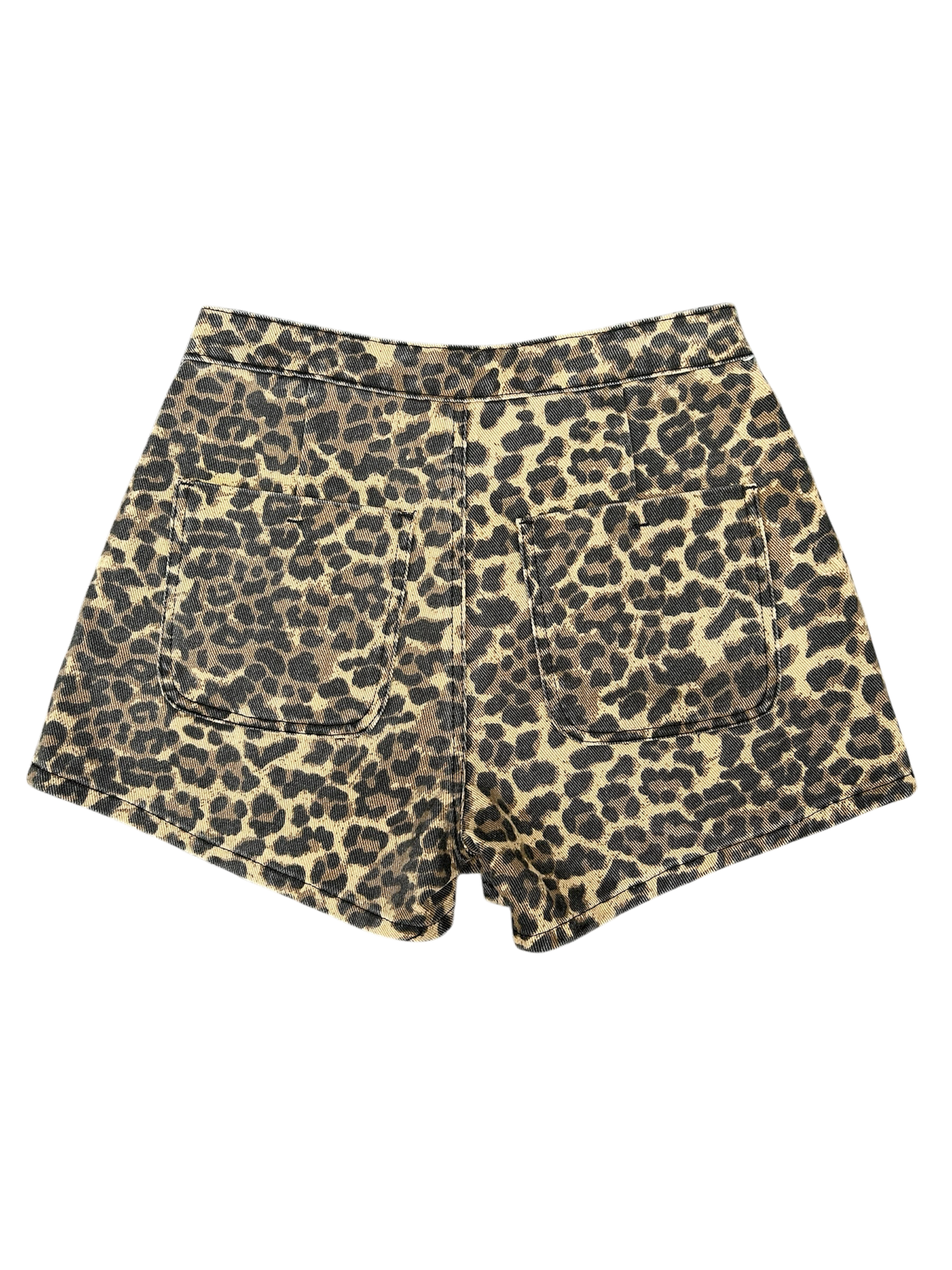 Uliana Skort - Leopard Denim