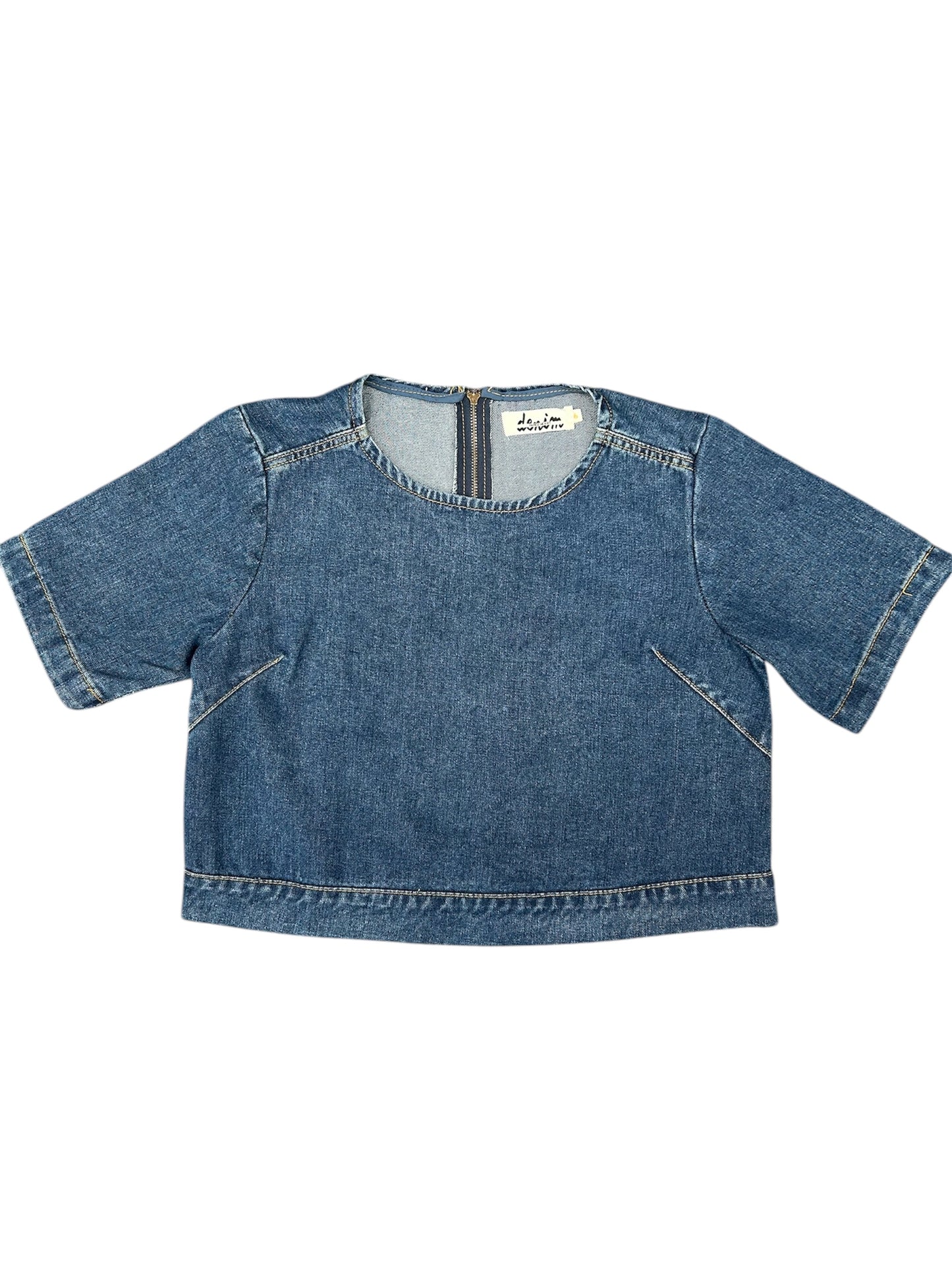 Usko Top - Indigo Denim