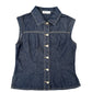 Yasmine Vest - Indigo Denim