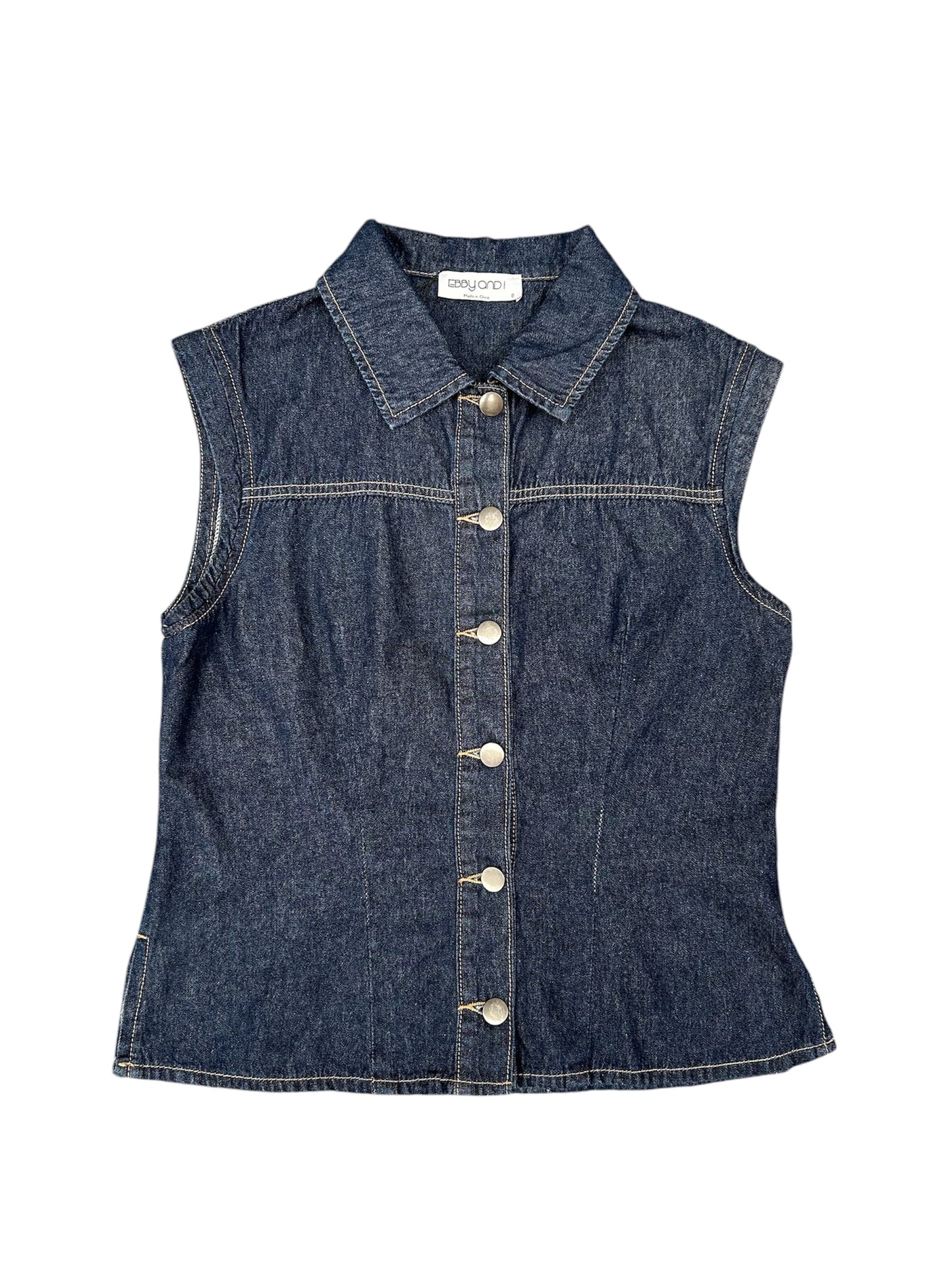 Yasmine Vest - Indigo Denim