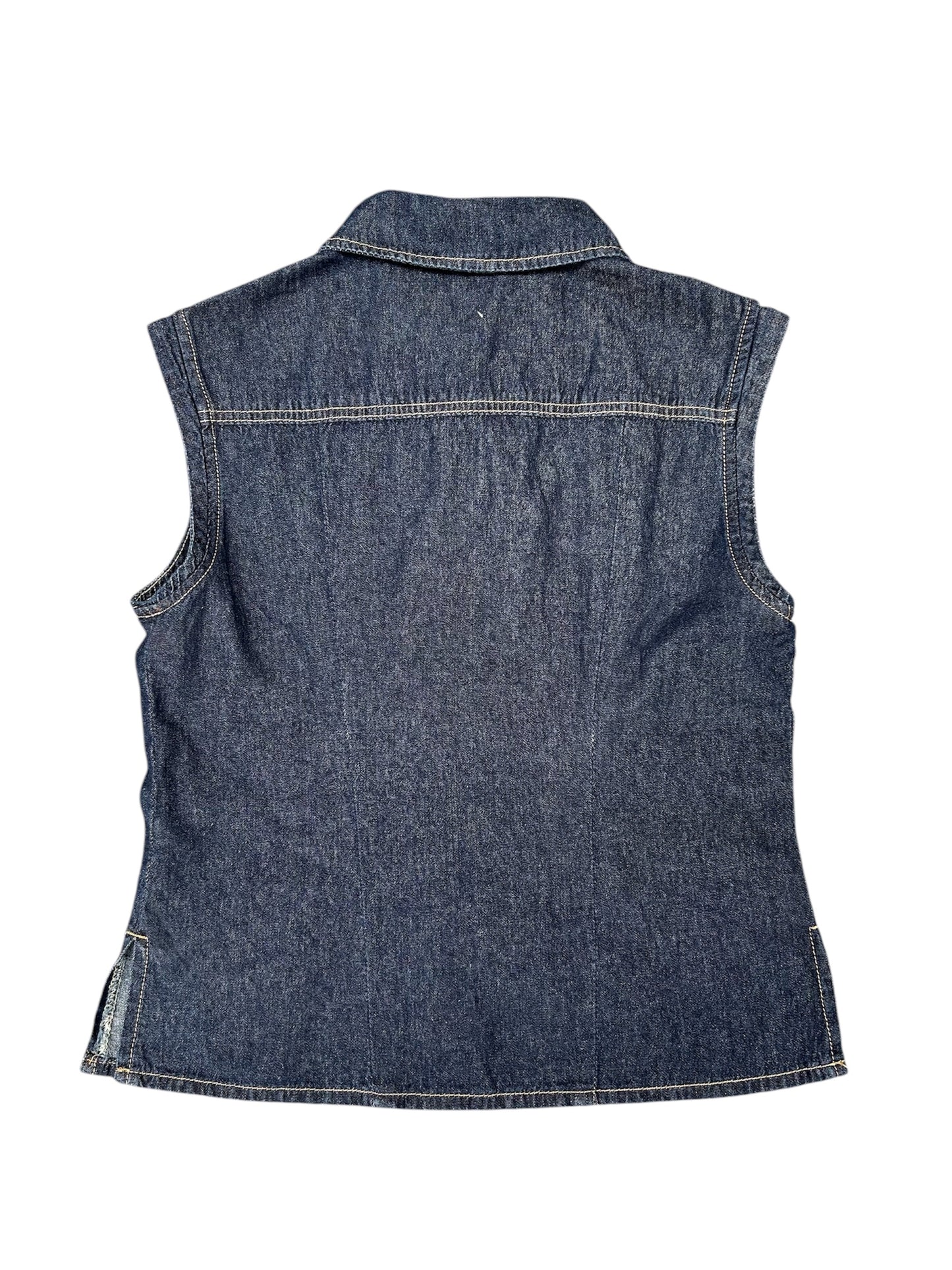 Yasmine Vest - Indigo Denim