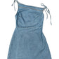 Qiana Mini Dress - Denim