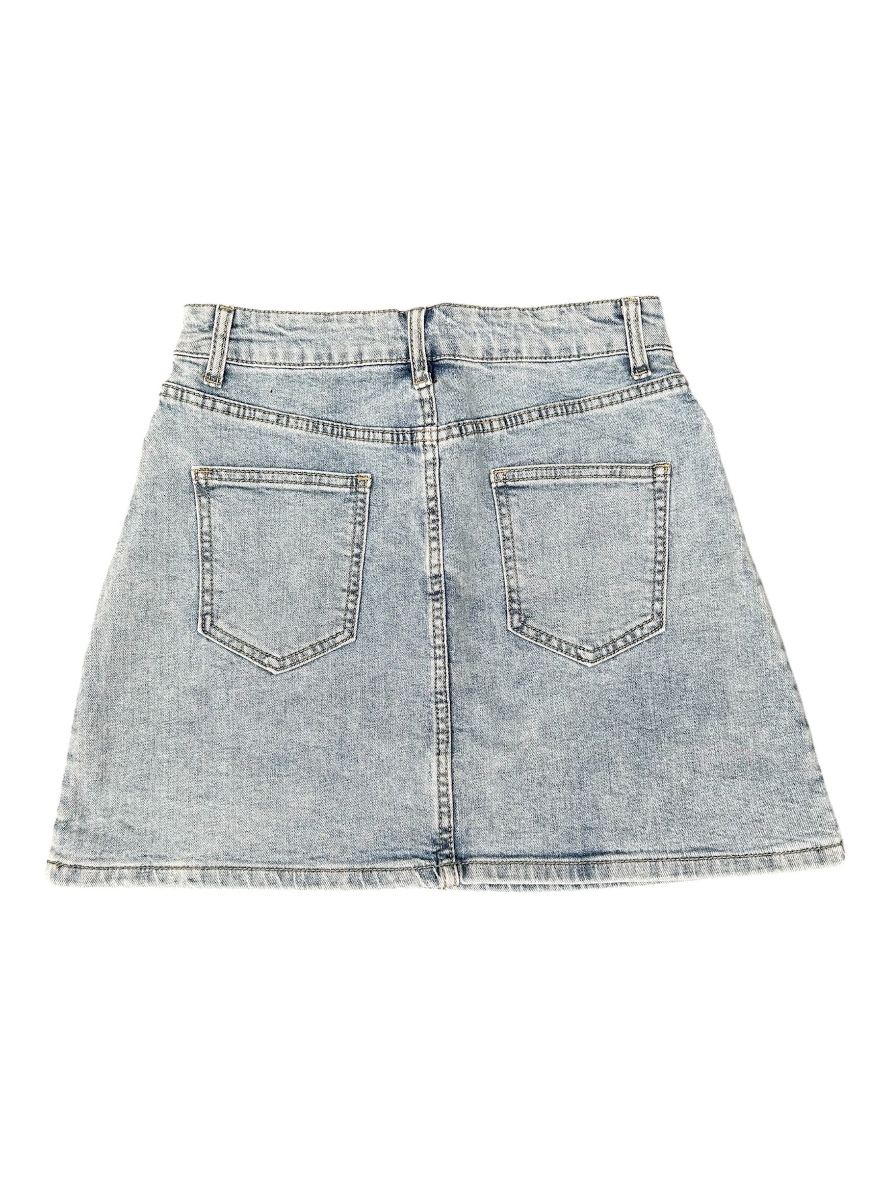 Xanna Skirt Light Blue Denim