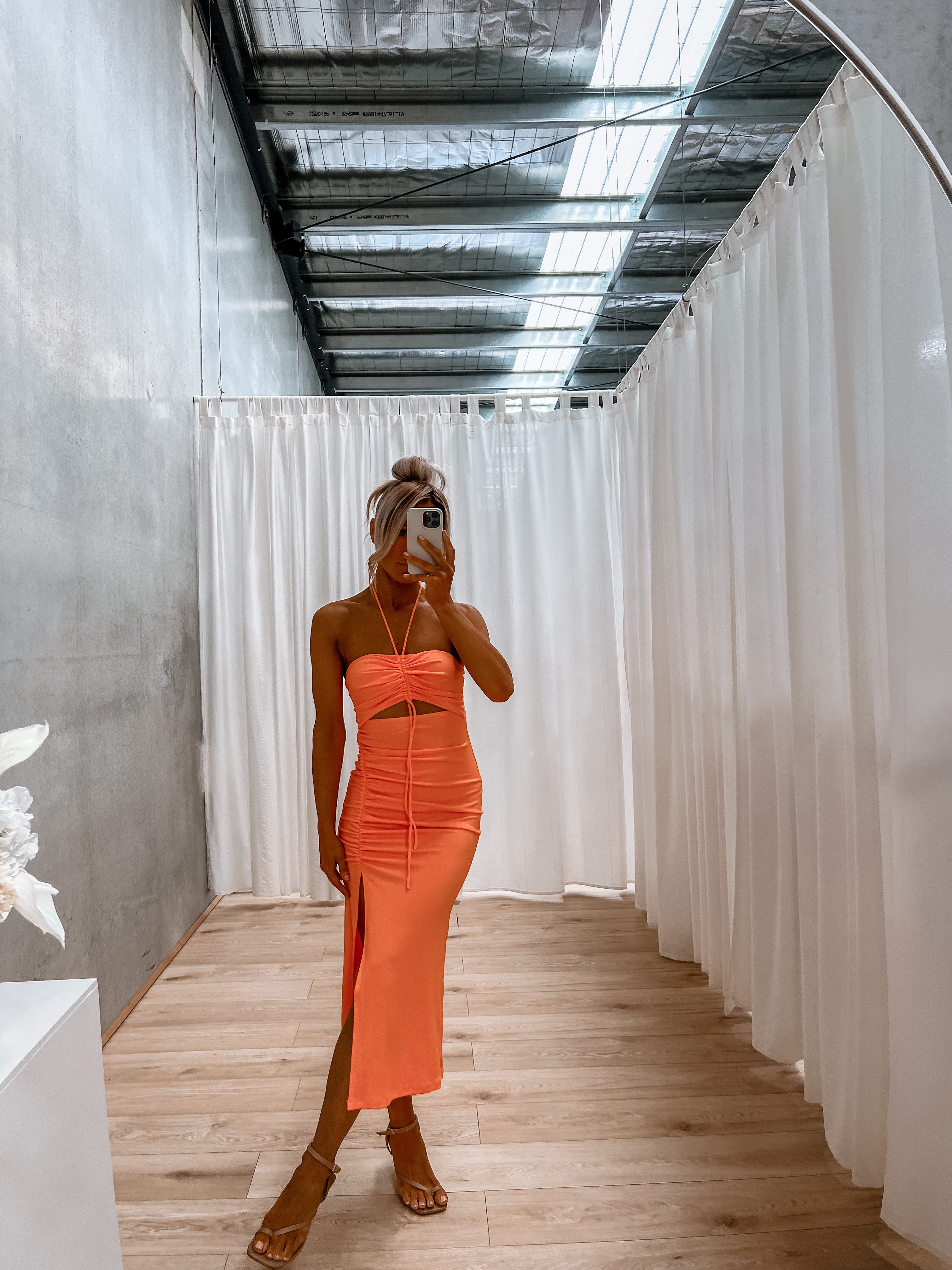 Rae Dress Orange