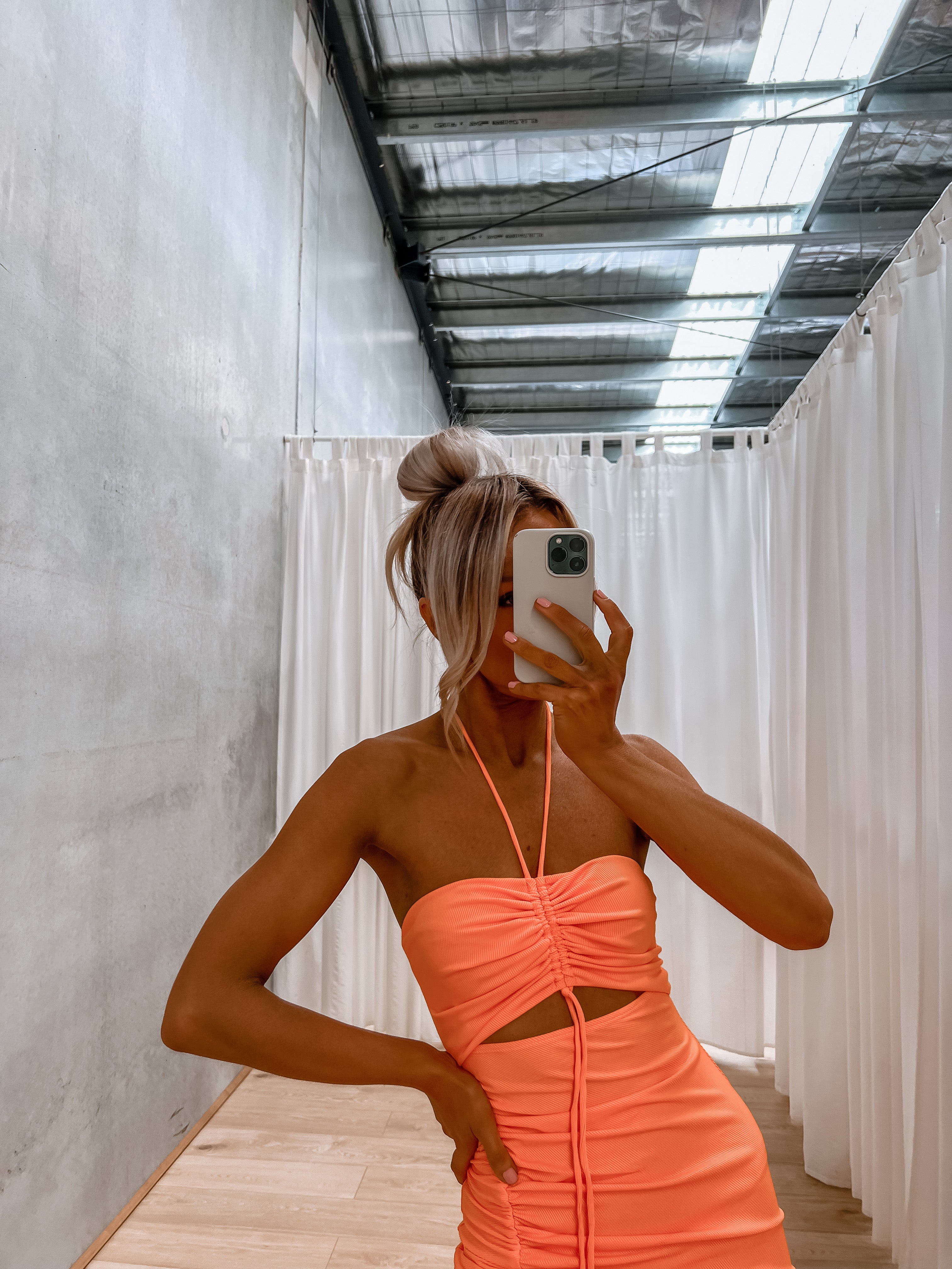 Rae Dress Orange