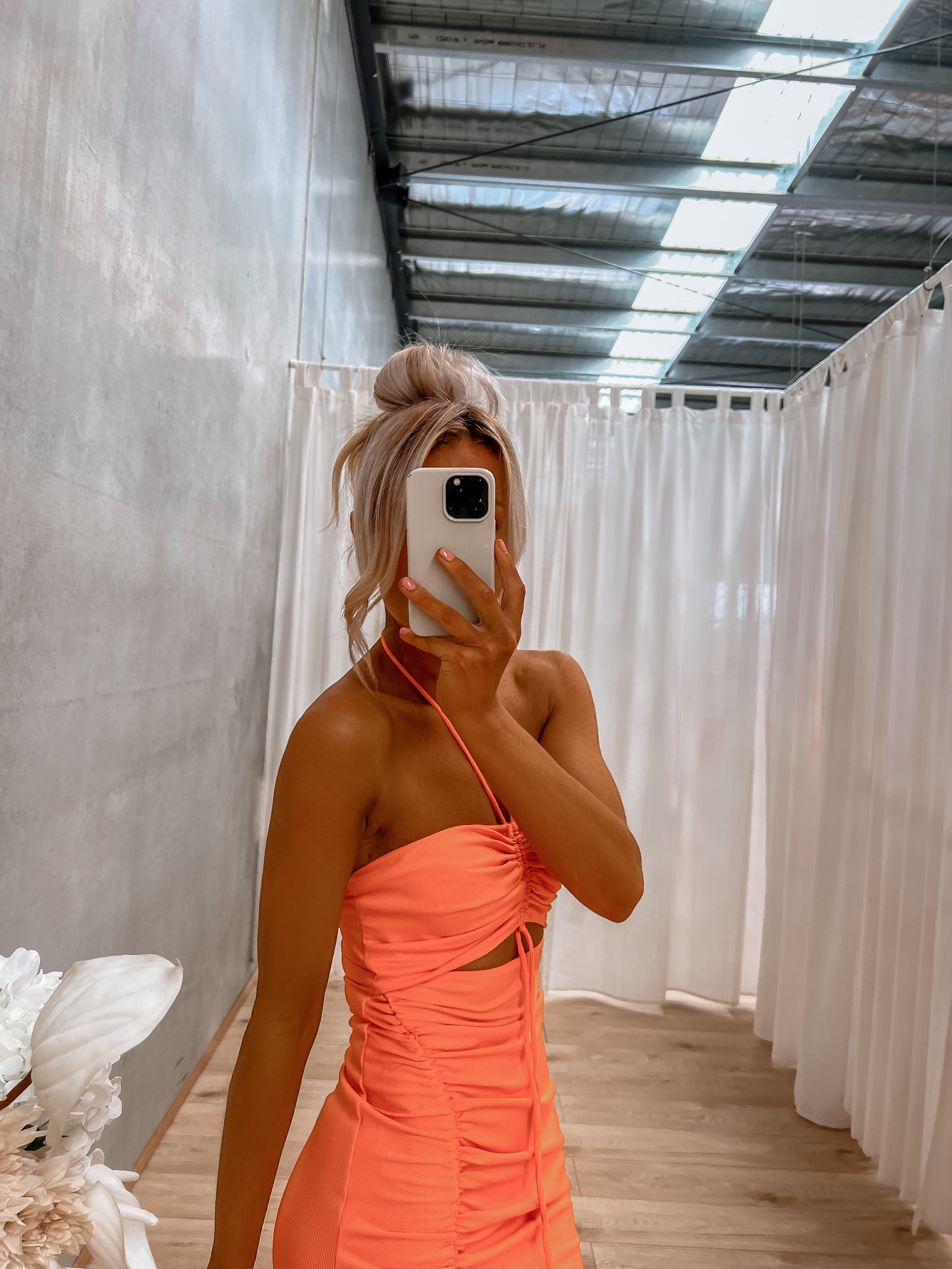 Rae Dress Orange