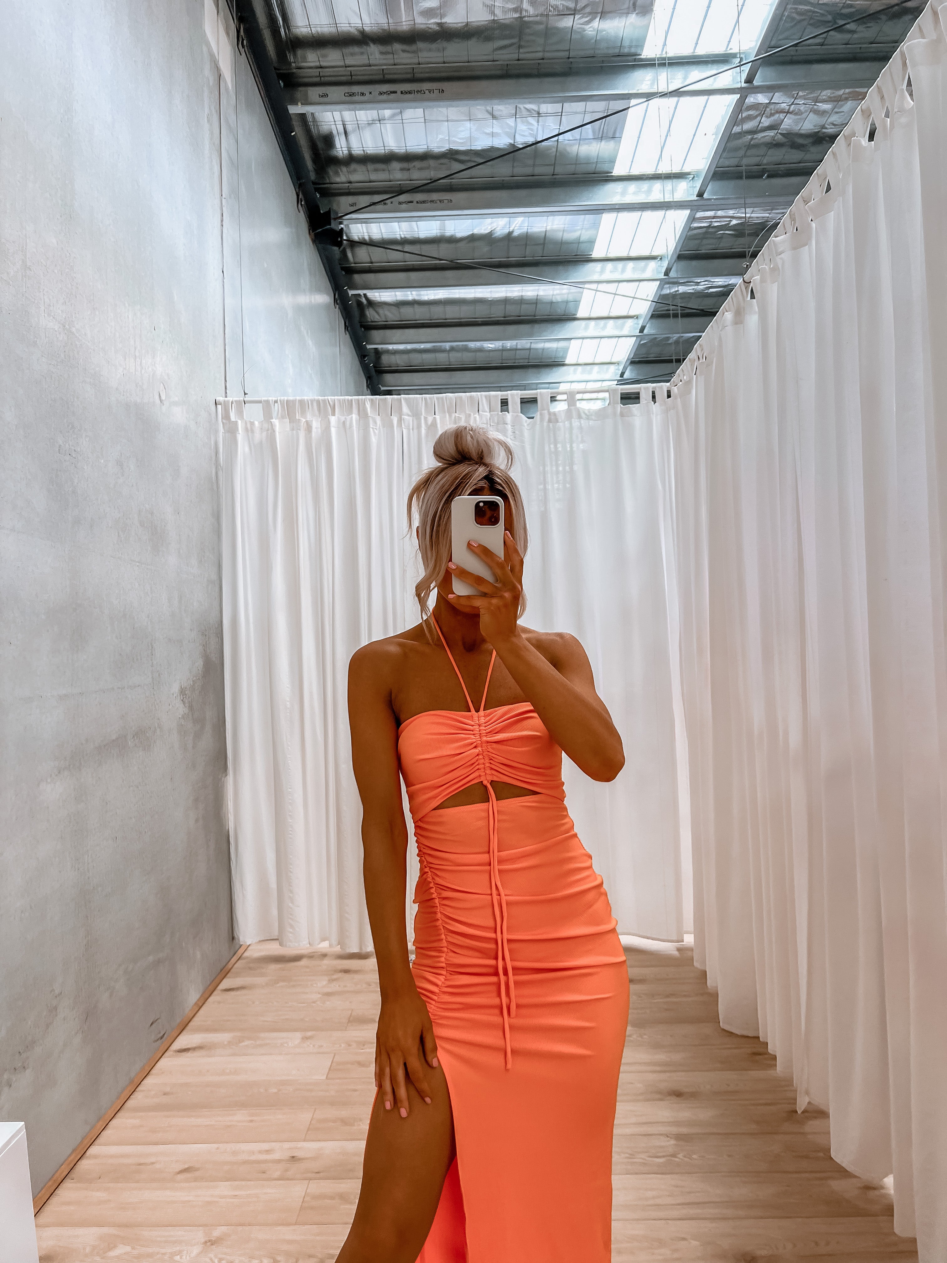 Rae Dress Orange