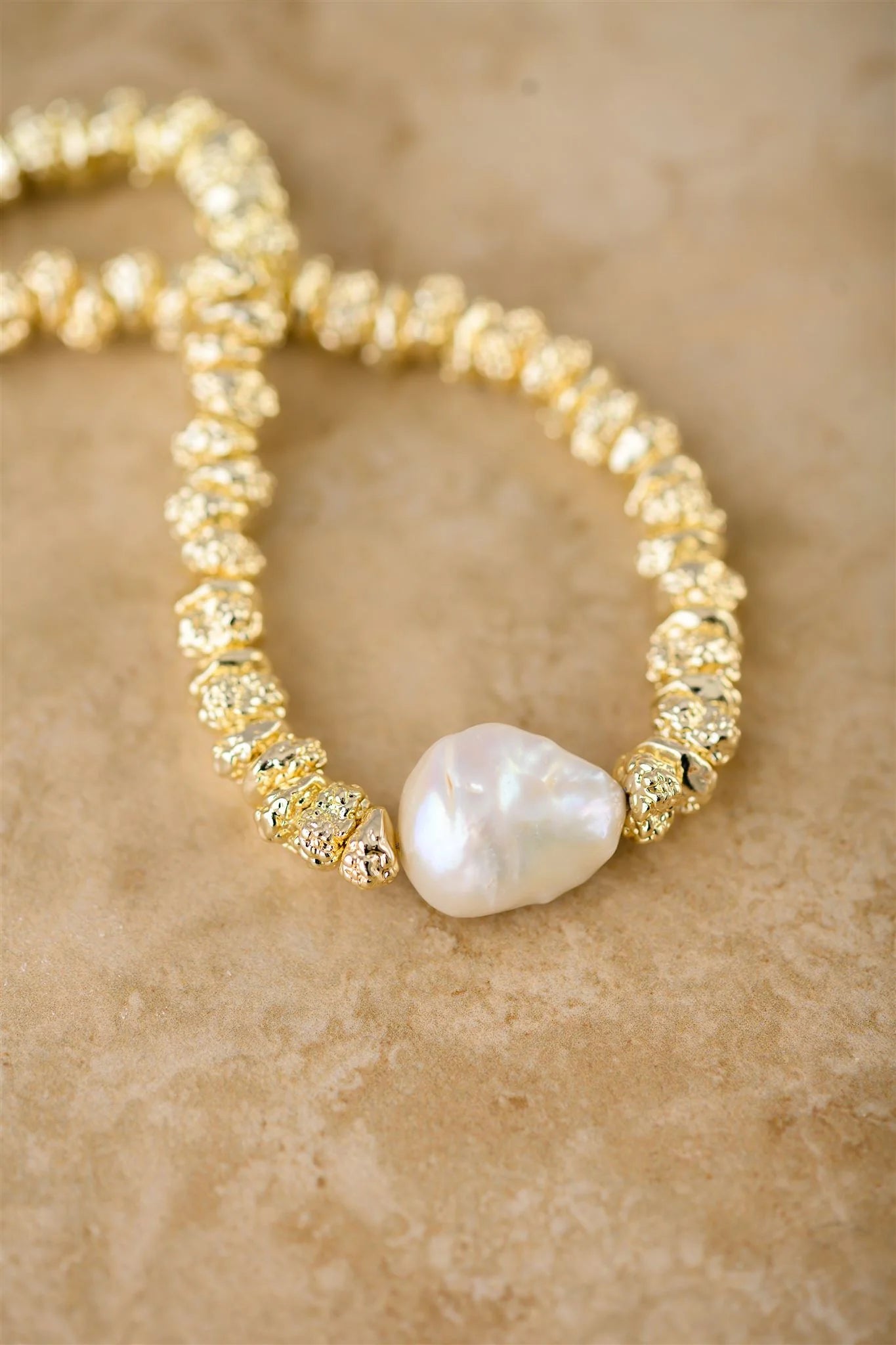 Avani Necklace - Gold/ Pearl