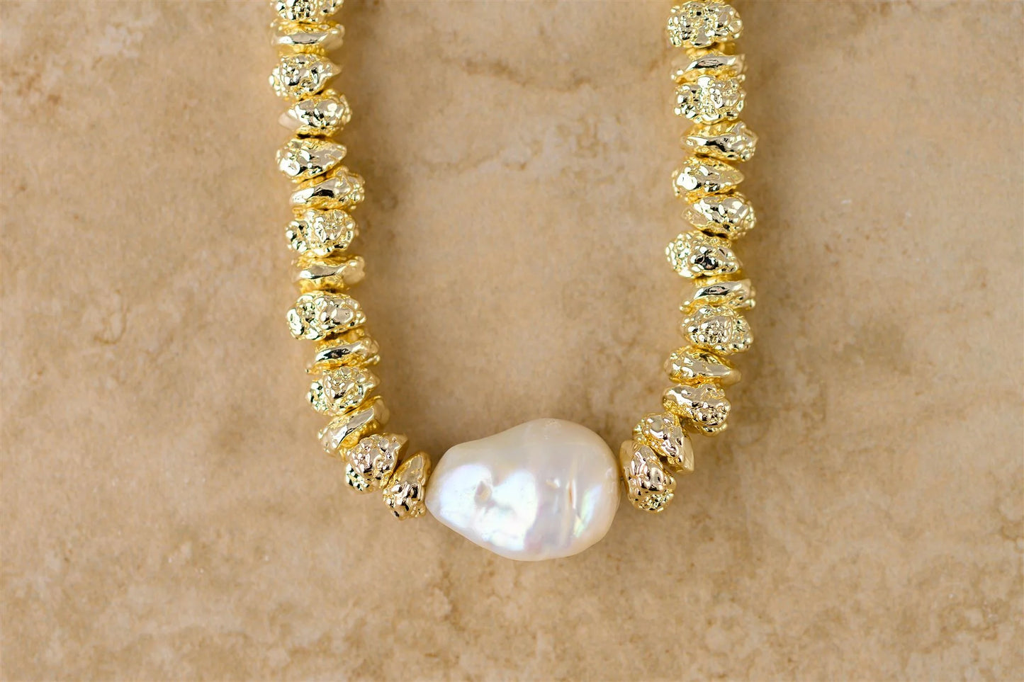Avani Necklace - Gold/ Pearl