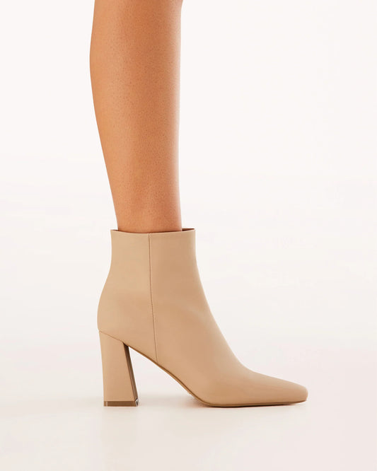 Indeera Ankle Boots - Sand