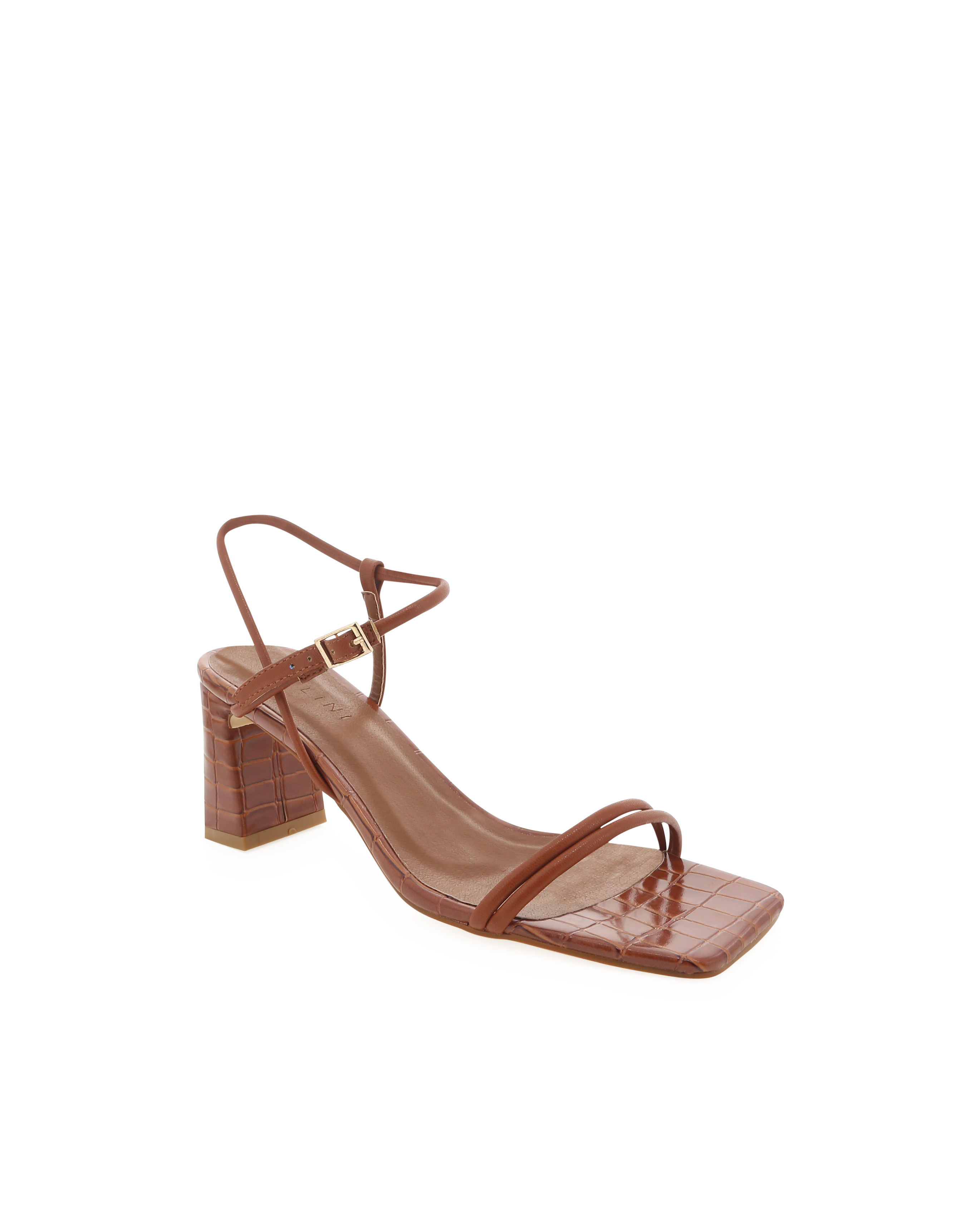 Isobella Heels Dark Tan