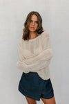 Idah Top - Beige Knit