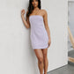 Iris Mini Dress - Lilac