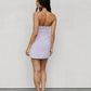 Iris Mini Dress - Lilac