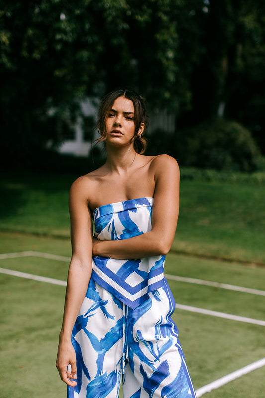 Jerico Set - Blue Painterly