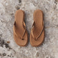 Beaux Thongs - Dark Tan