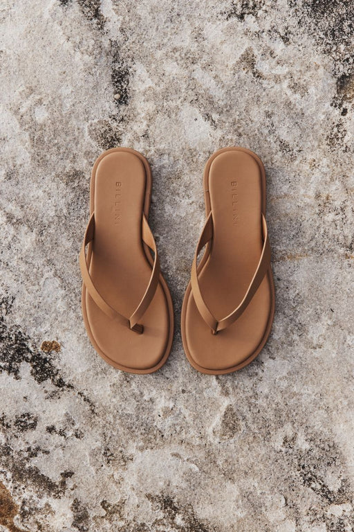 Beaux Thongs - Dark Tan