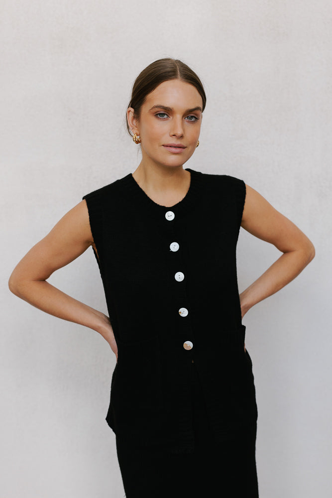 Jace Knit Set Black