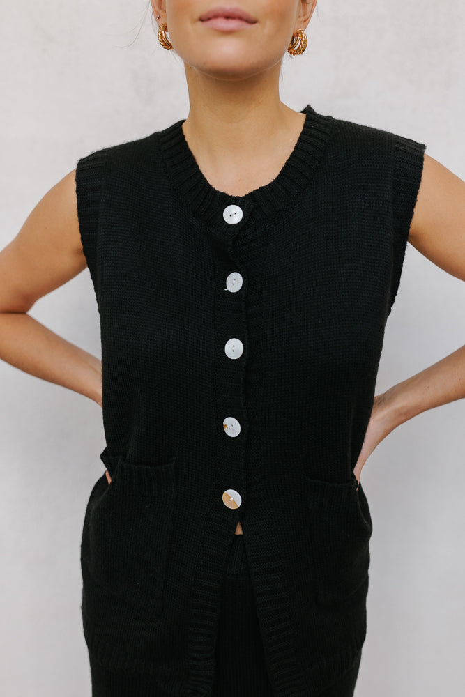 Jace Knit Set Black