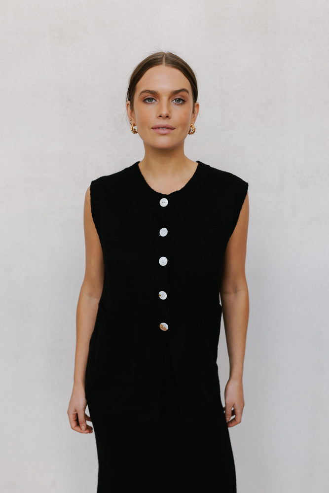 Jace Knit Set Black
