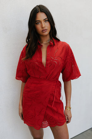 Jacinta Set - Red