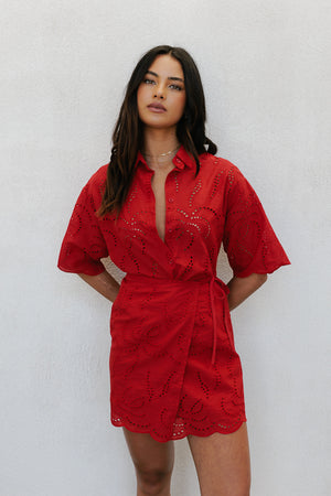 Jacinta Set - Red