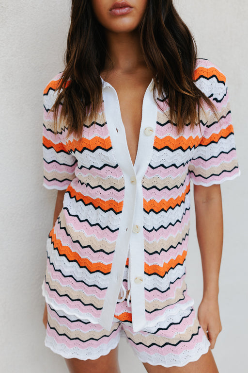 Jacqui Shirt - Summer Stripe