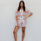 Qikah Shorts - Summer Stripe