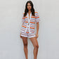 Qikah Shorts - Summer Stripe