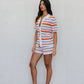 Qikah Shorts - Summer Stripe