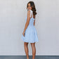 Jenifer Dress - Blue Stripe