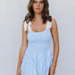 Jenifer Dress - Blue Stripe