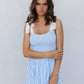 Jenifer Dress - Blue Stripe
