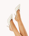 Kendra Heels - White Shine