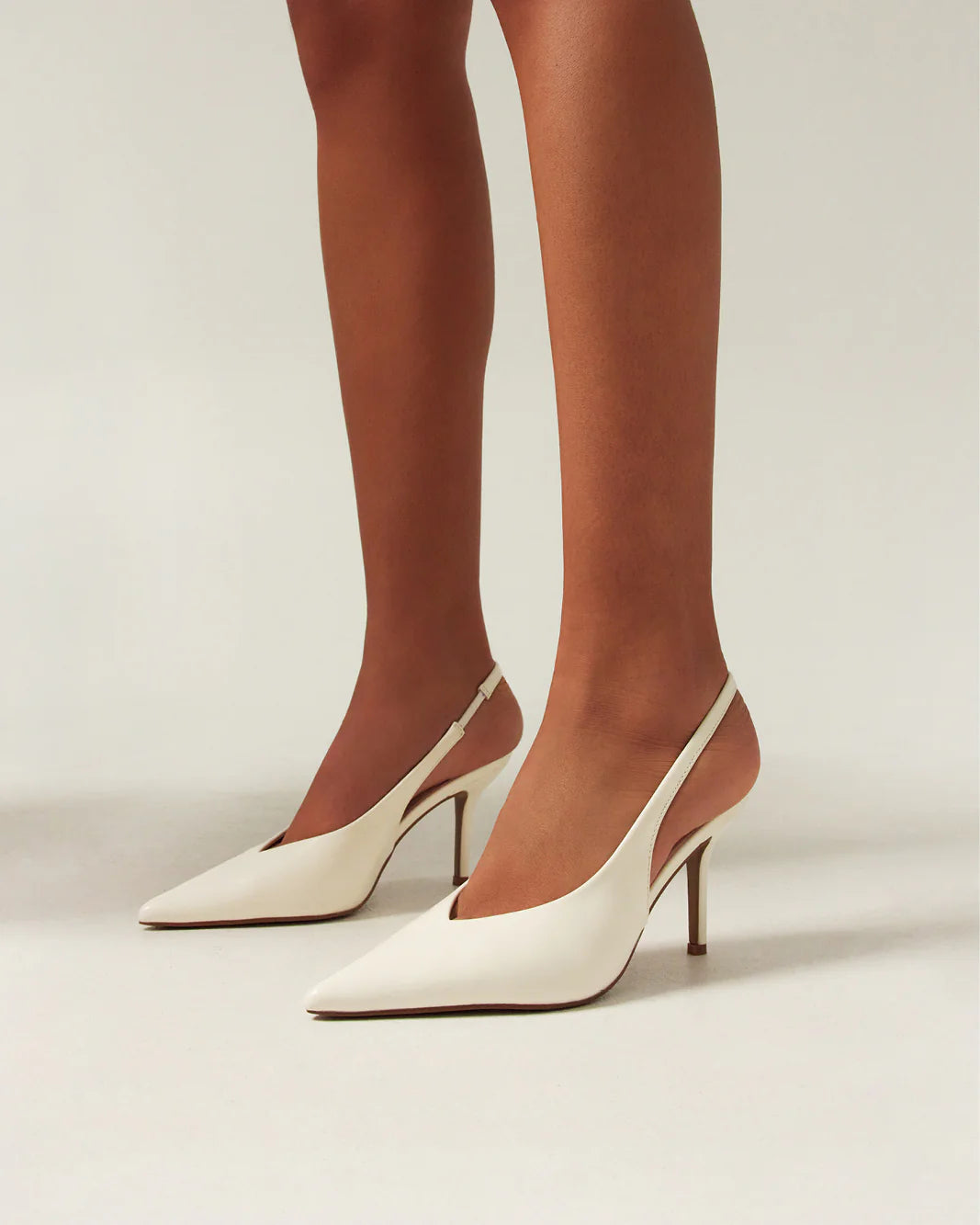 COMING SOON - Kendra Heels - White Shine