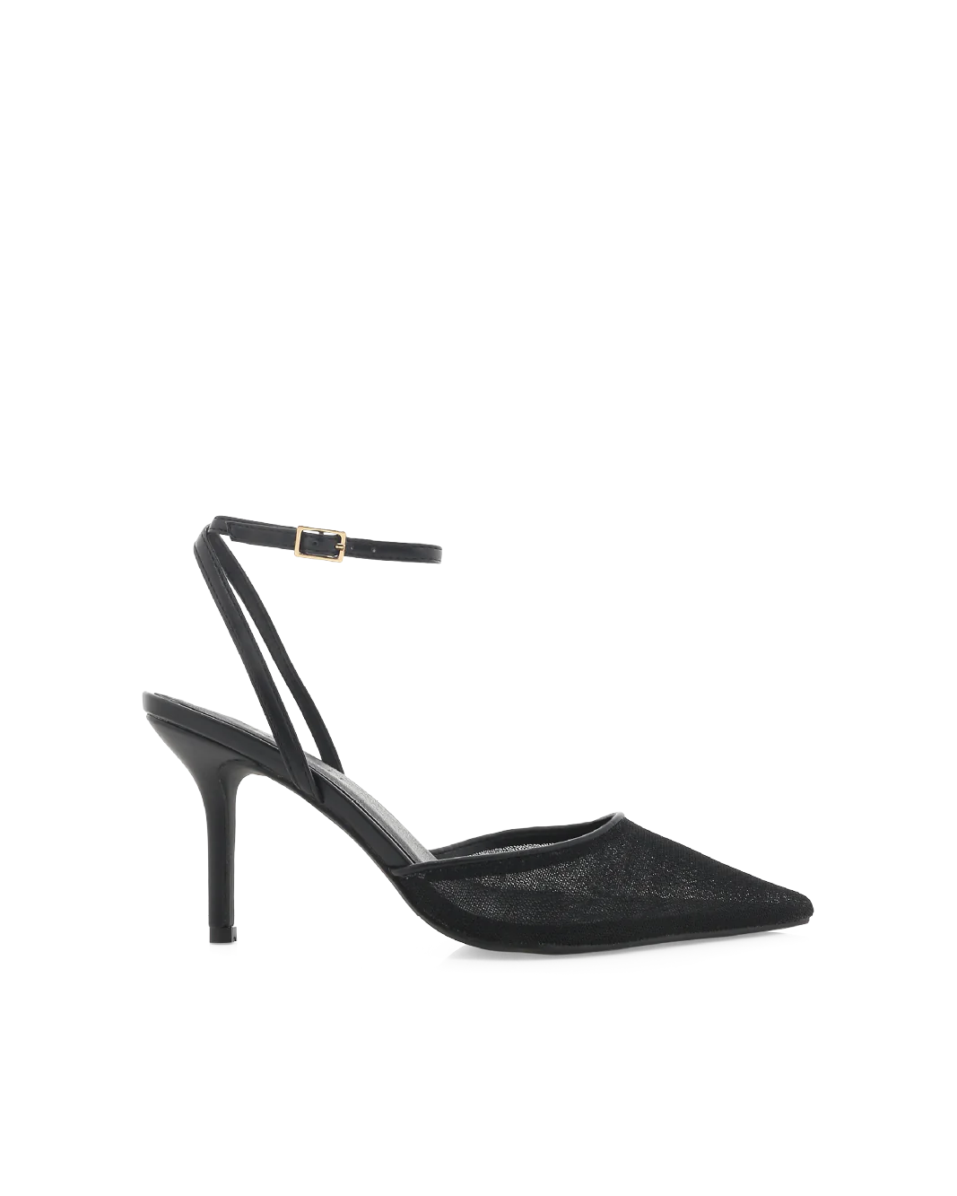 Ketifa Heels - Black Mesh