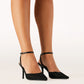 Ketifa Heels - Black Mesh