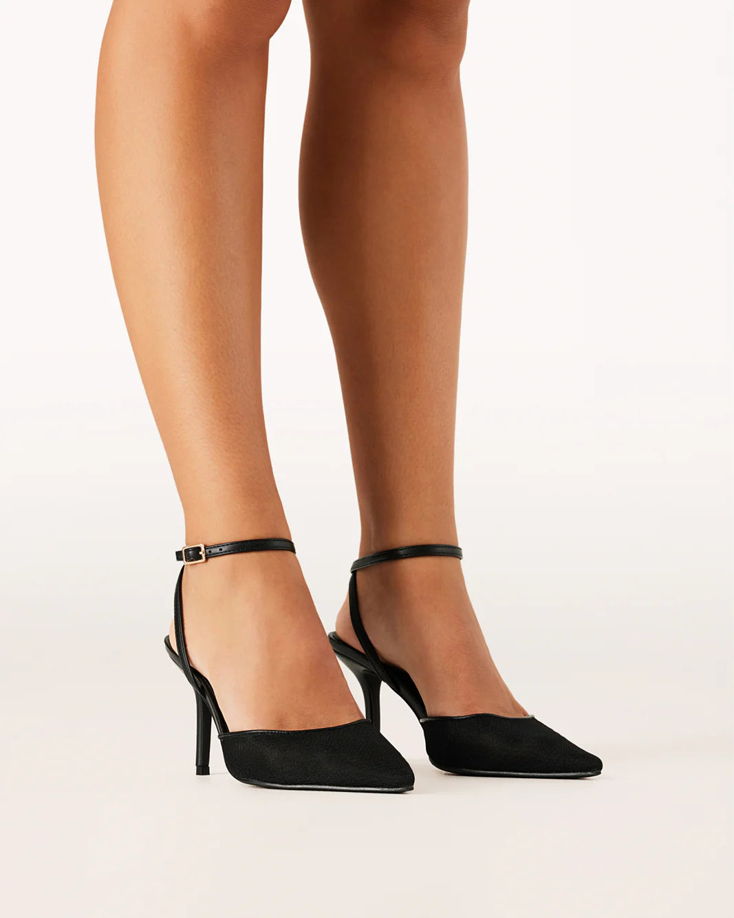 Ketifa Heels - Black Mesh