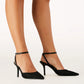 Ketifa Heels - Black Mesh