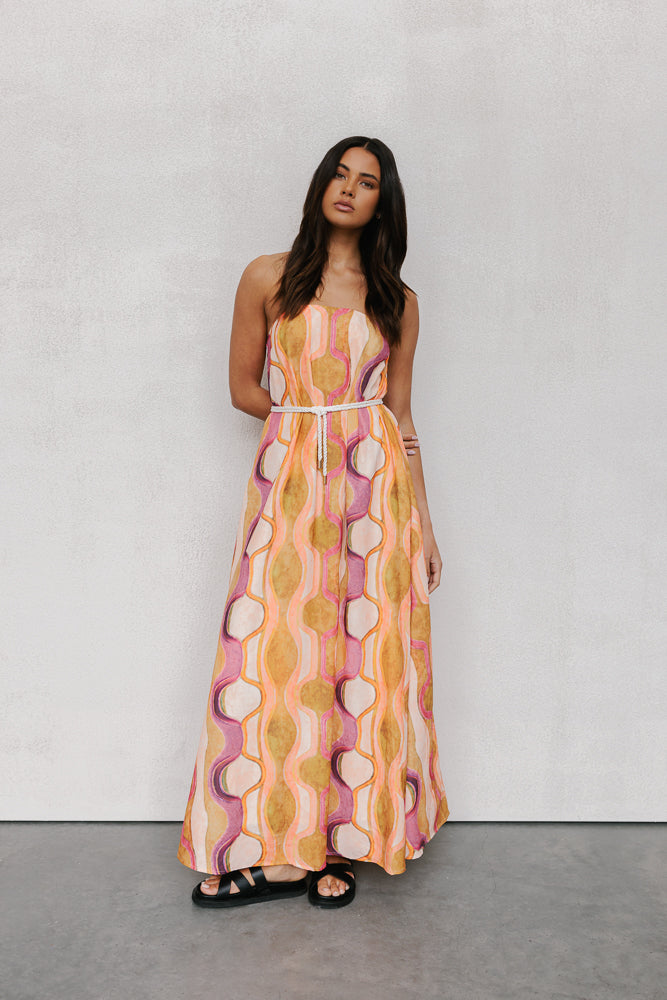 Kahlo Dress Paris Print