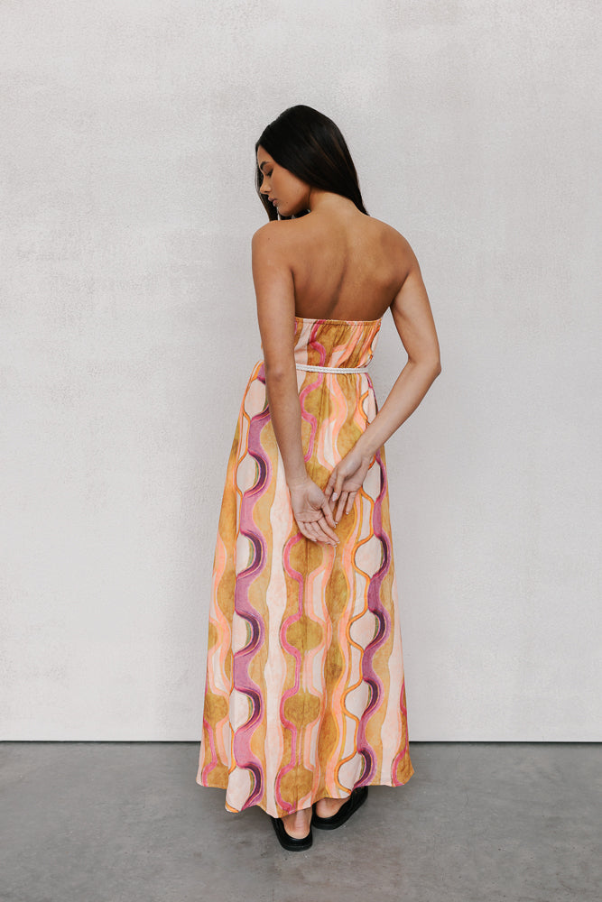 kahlo maxi dress Kahlo Dress Paris Print