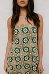 Kiama Dress - Khaki Tile