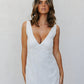 Kayden Dress - White Embroidery