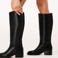 Quincy Knee-high Boots - Black