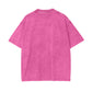 La Sirene Tee - Pink Acid Wash