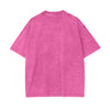 La Sirene Tee - Pink Acid Wash