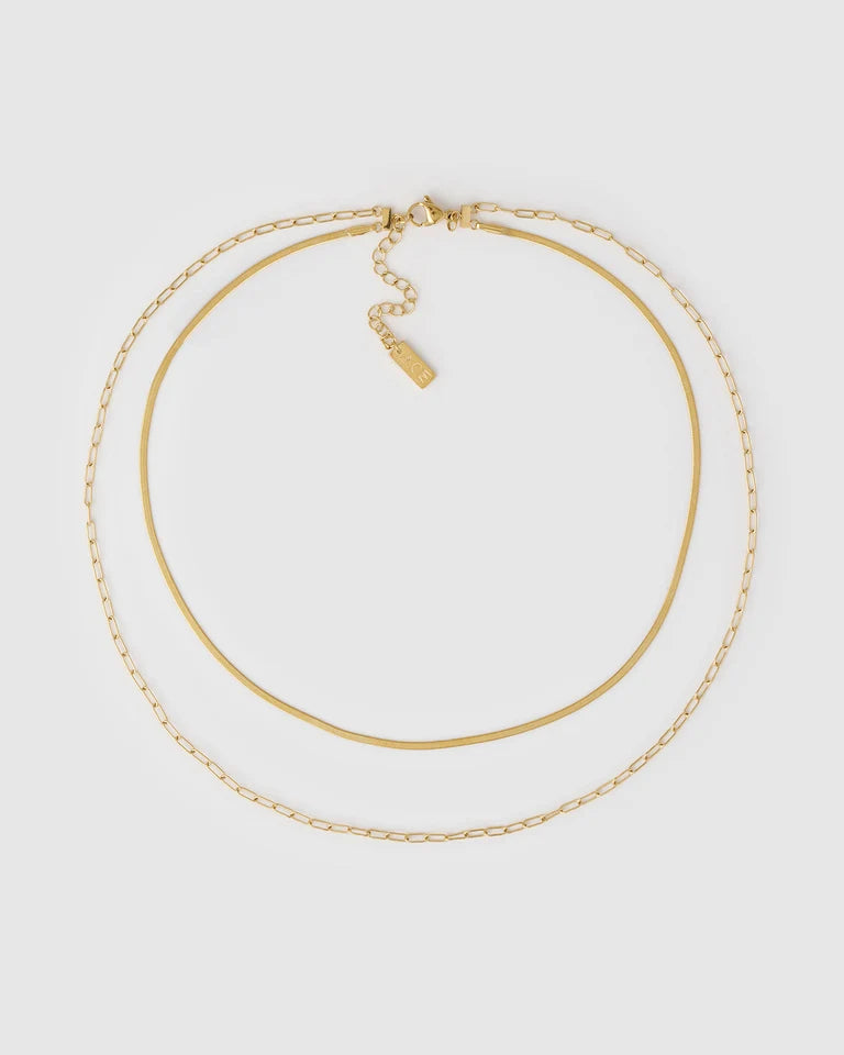 Louie Necklace Gold